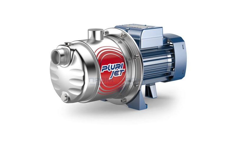 Насос самовсасывающий Pedrollo PLURIJETm 4/80-N - 0,55 кВт (1x230 В, PN6, Qmax 80л/мин, Hmax 50м)