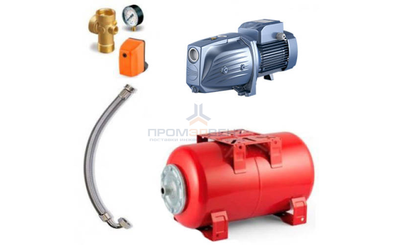 Насосная станция Pedrollo HYDROFRESH JSWm 3BH -N-50CL - 1,10кВт (Qmax 70 л/мин, 1x230В, с/х)