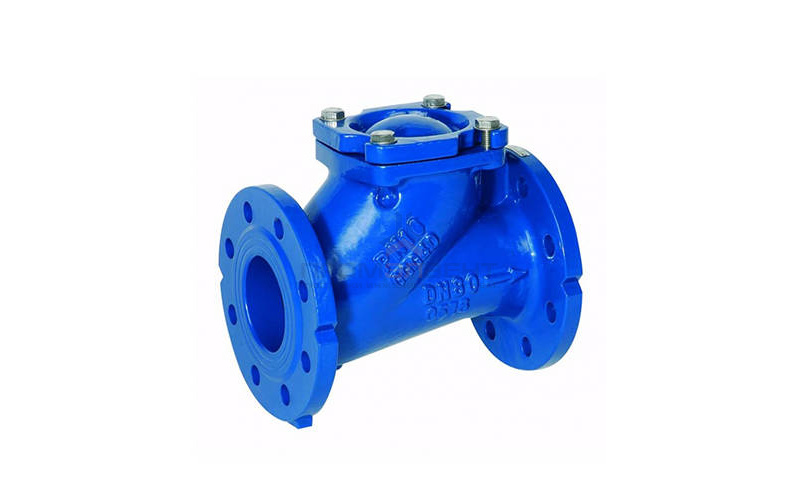 Клапан обратный шаровой GENEBRE 2453 - Ду200 (ф/ф, PN16, Tmax 80°C, чугун)