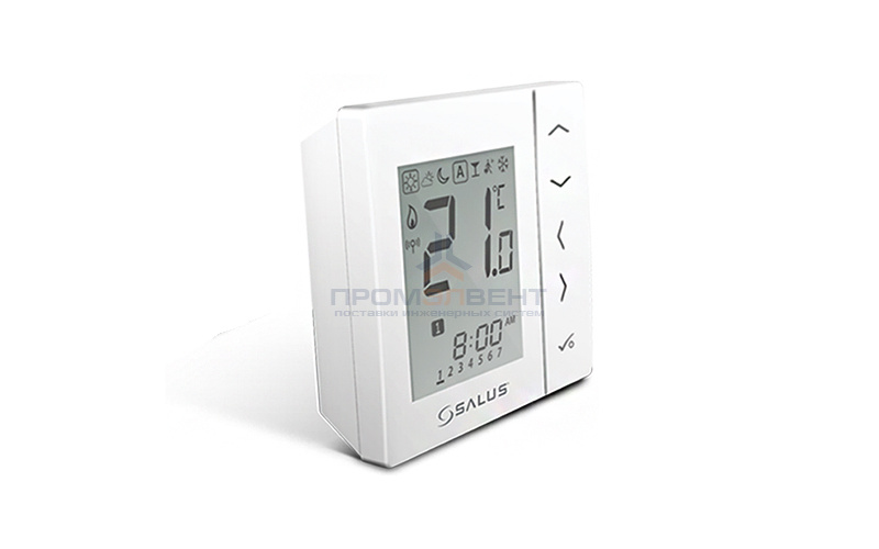 Термостат комнатный SALUS Controls IT600 - VS20WRF (регулировка 5-35°C, питание от батареек)