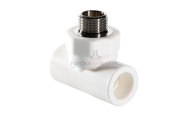 Тройник с переходом на наружную резьбу VALTEC VTp.733 - 20 x 3/4