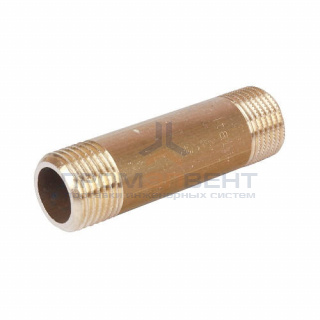 Удлинитель резьбовой STOUT - 2" длина 240 мм (НР/НР, латунь без покрытия)