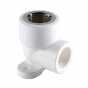 Водорозетка VALTEC VTp.754 - 25 x 1/2" (для полипропиленовых труб, цвет белый)