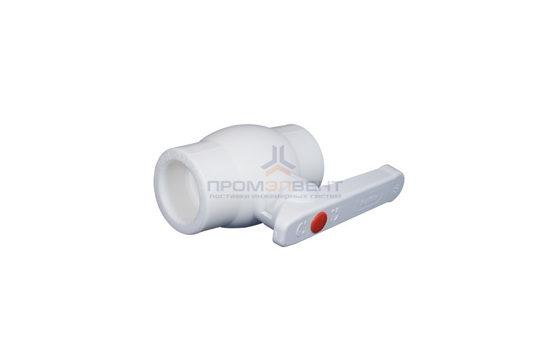 Кран шаровой KALDE - 25 (Пайка/Пайка, для полипропиленовых труб, ручка-рычаг)