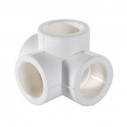 Крестовина двухплоскостная VALTEC VTp.778 - 25 (для полипропиленовых труб под пайку, цвет белый)