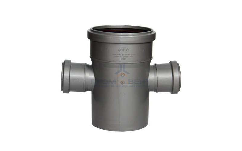 Крестовина одноплоскостная 87° СИНИКОН Standart - 110 x 50 (для системы внутренней канализации)