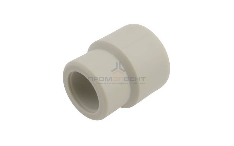 Муфта FV-Plast - 75 x 63 (под пайку внутренняя/наружная для полипропиленовых труб, цвет серый)