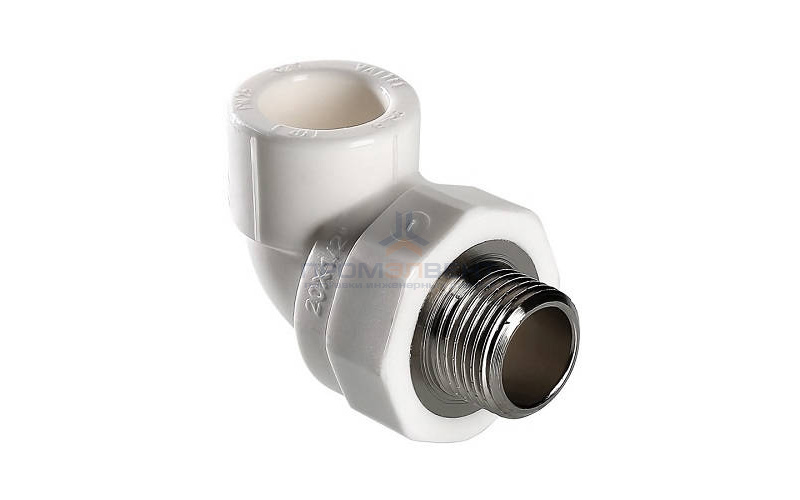 Переход на наружную резьбу угловой VALTEC VTp.753 - 25 x 3/4