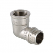 Переход с внутренней резьбы на наружную угловой VALTEC VTr.092 - 2" (латунь никелированная)