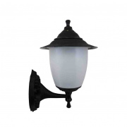 Эл-11-71 ПРАГА ЧЕР Светильник-фонарь настенный, черный, матовый рас-ль,Е27,60Вт,IP44