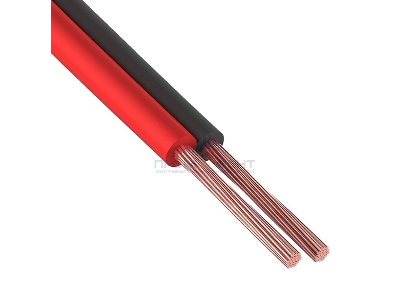 Кабель акустический 2х0,25 PROconnect красно-черный