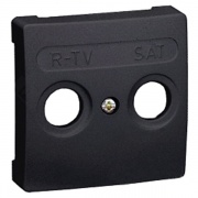 Накладка на розетки R-TV-SAT Simon 73 Loft, графит