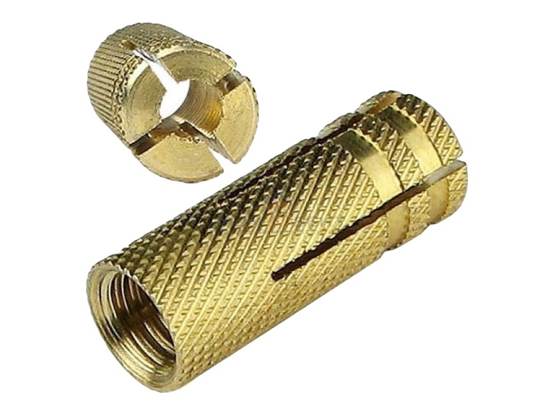 Анкер забивной М8 латунный LAZ 8