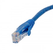 Патч-корд RJ45 U/UTP категория 6 PVC 1 м синий Legrand