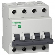 Автоматический выключатель Schneider Electric EASY 9 4П 16А С 4,5кА 400В (автомат)